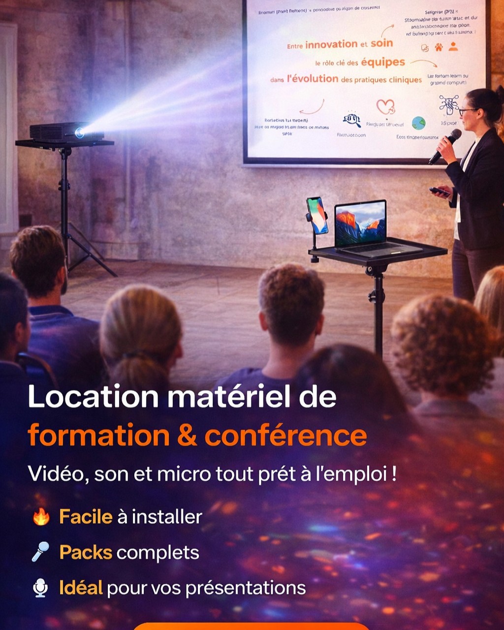 Location de matériel pour formation à Bordeaux